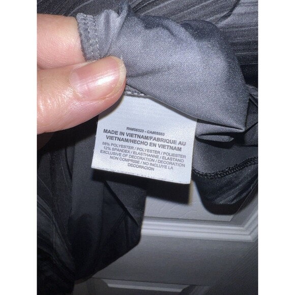 Nike Golf Polo Shirt Womens Sz L Tour Performance Short Sleeve Black Dri-Fit - Picture 4 of 8